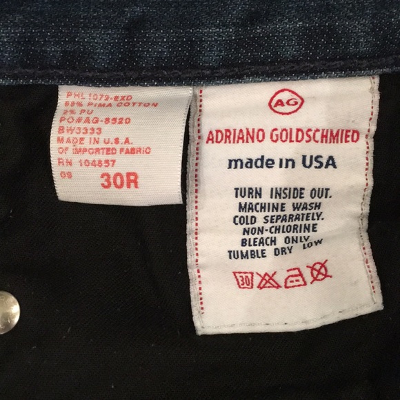 AG The Club wide leg flare jean. Low rise Size 30 - Picture 6 of 11